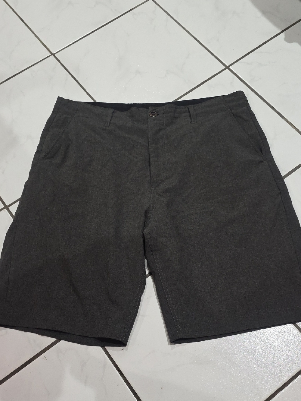 Volcom Men's Dark Gray Hybrid Shorts